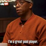 Ian Wright Instagram - “I’m a great pool player!” 🎱 @wrightyofficial shows off his skills to @ronnie and the Stick to Football team! 🏆 Watch the whole tournament via the link in bio 🔗