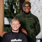 Ian Wright Instagram - Like the new look? 😎〰️ Alongside @GilletteUK, I’ve enlisted the help of @aaronramsdale to be my #MoMate and grow a moustache on my behalf this @Movember 🤝 Anyone can get involved. Share with your Mo Mate or tag them below ⬇️ Click the link in bio to donate and get yourself #Movember ready by shaving down with the Gillette Labs razor. #MoMate #Movember #Gillette