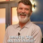 Ian Wright Instagram - This impression of @gneville2 by @wrightyofficial & @23_carra is so good 🤣 Watch or listen to Stick to Football via link in bio 📲