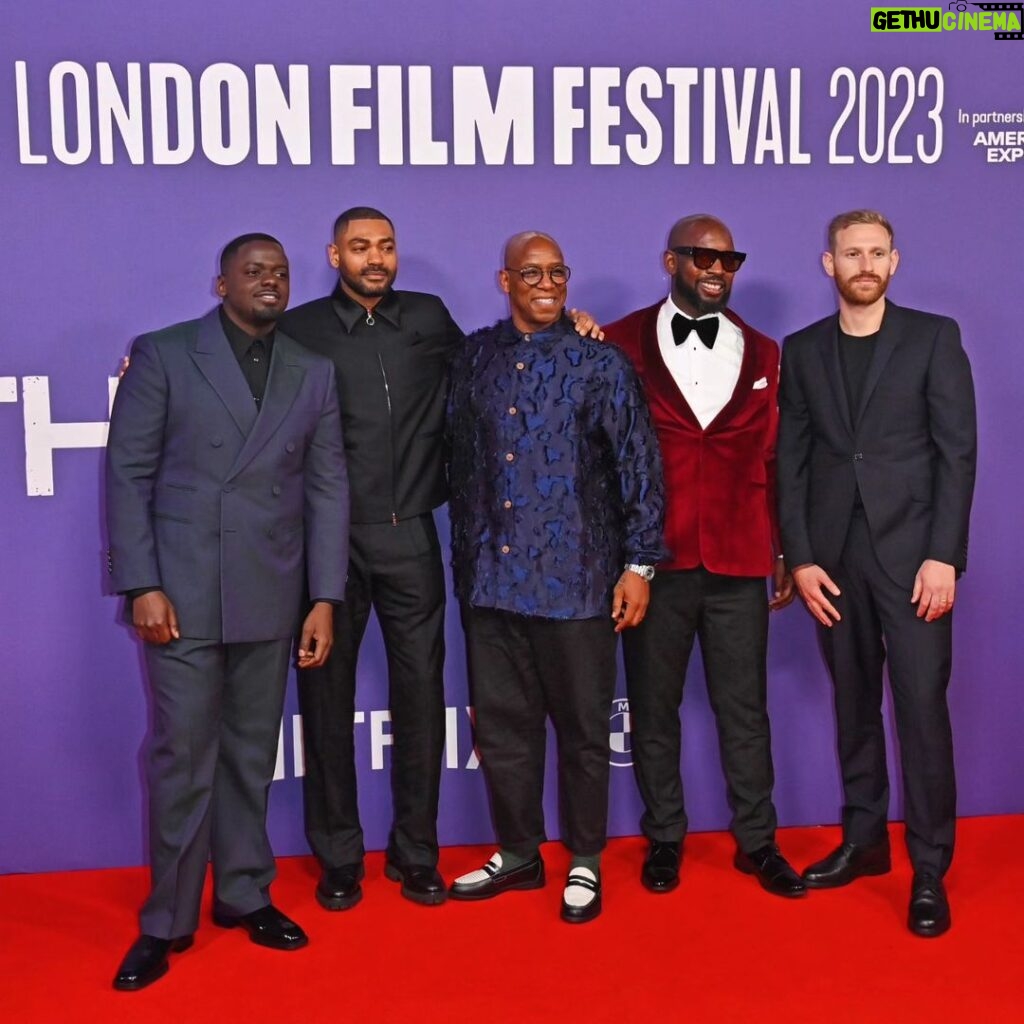 Ian Wright Instagram - "The Kitchen" Premiere last night @netflixuk @britishfilminstitute 18 months ago Daniel and Kibwe called and asked me to film myself and send some lines for the role of Lord Kitchener! 🥹 Proud to not only be a small part of their work but to see them reach these levels ❤️❤️❤️