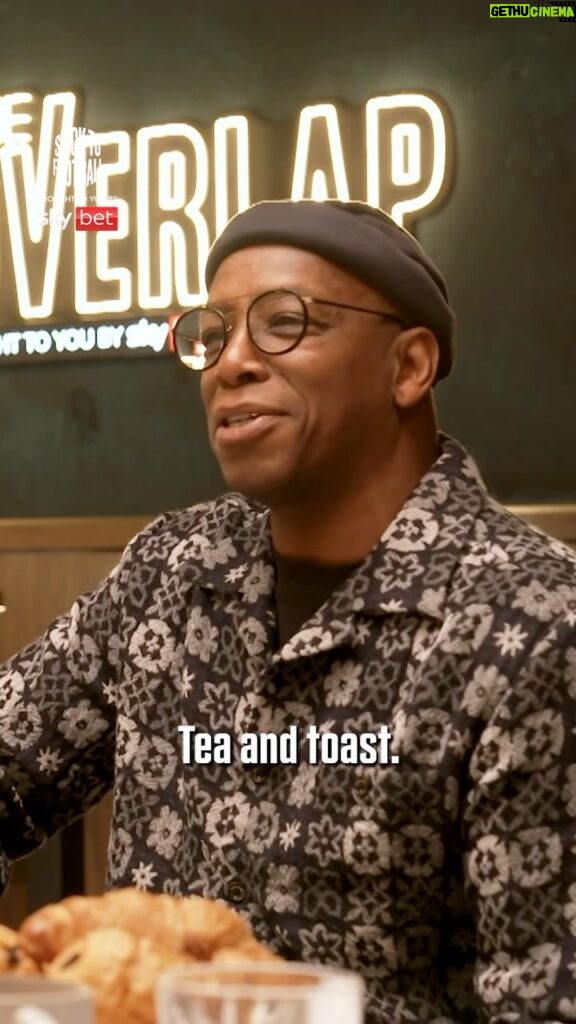 Ian Wright Instagram - Tea and toast at Roy’s anyone? 🫖 @gneville2 rumbles Wrighty and Roy for their secret dinner 👀🤣 Watch or listen to Stick to Football via link in bio 📲