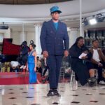 Ian Wright Instagram - @labrumlondon #LFW SS24. An honour to be part of and share your vision @iamfods 🙏🏾❤️ #NomoliOddysey @adidasoriginals @adidaslondon #londonfashionweek #designedbyanimmigrant 🎵 @tawiahmusic Trinity Square, London