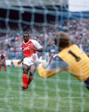Ian Wright Instagram - 7 & 8. Two Brockley Boys. Miss our Sunday morning chats and then up to your in-laws for the best rice & peas. We love and miss you ❤️🥹 23 years without you. 

special thanks to @welloffside for these beautiful photos 🥹