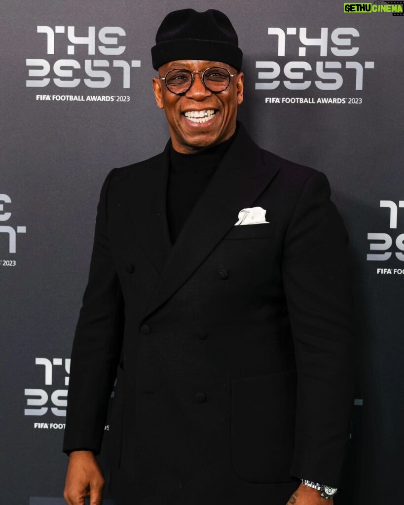 Ian Wright Instagram - Congratulations to all the @fifa #TheBest winners 💫🙏🏾 Eventim Apollo