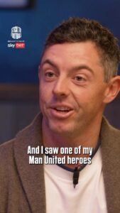 Ian Wright Instagram - “He looked up at me and goes, not today, kid…” 😬 Rory McIlroy recalls the time he met his childhood hero Roy Keane 🤣 Watch Stick to Football via link in bio 🔗