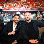 Ilia Topuria Instagram - 2 champions looking cool and calm 🐐😎 FTXArena