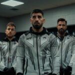 Ilia Topuria Instagram - Minutes before the storm @venum @aleksandre_topuria @javicliment7 @ufc #IliaTopuria #UFC #venum #MMA #grappling #ufcfightnight