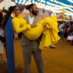 India Martínez Instagram – 🐴 🎡🌹🖤💛🩵

@sblnflamenca 
@carmensanchezdeventura 
@almudenaruizstylist 
 📸@manuconejer0 Feria de Abril, Sevilla