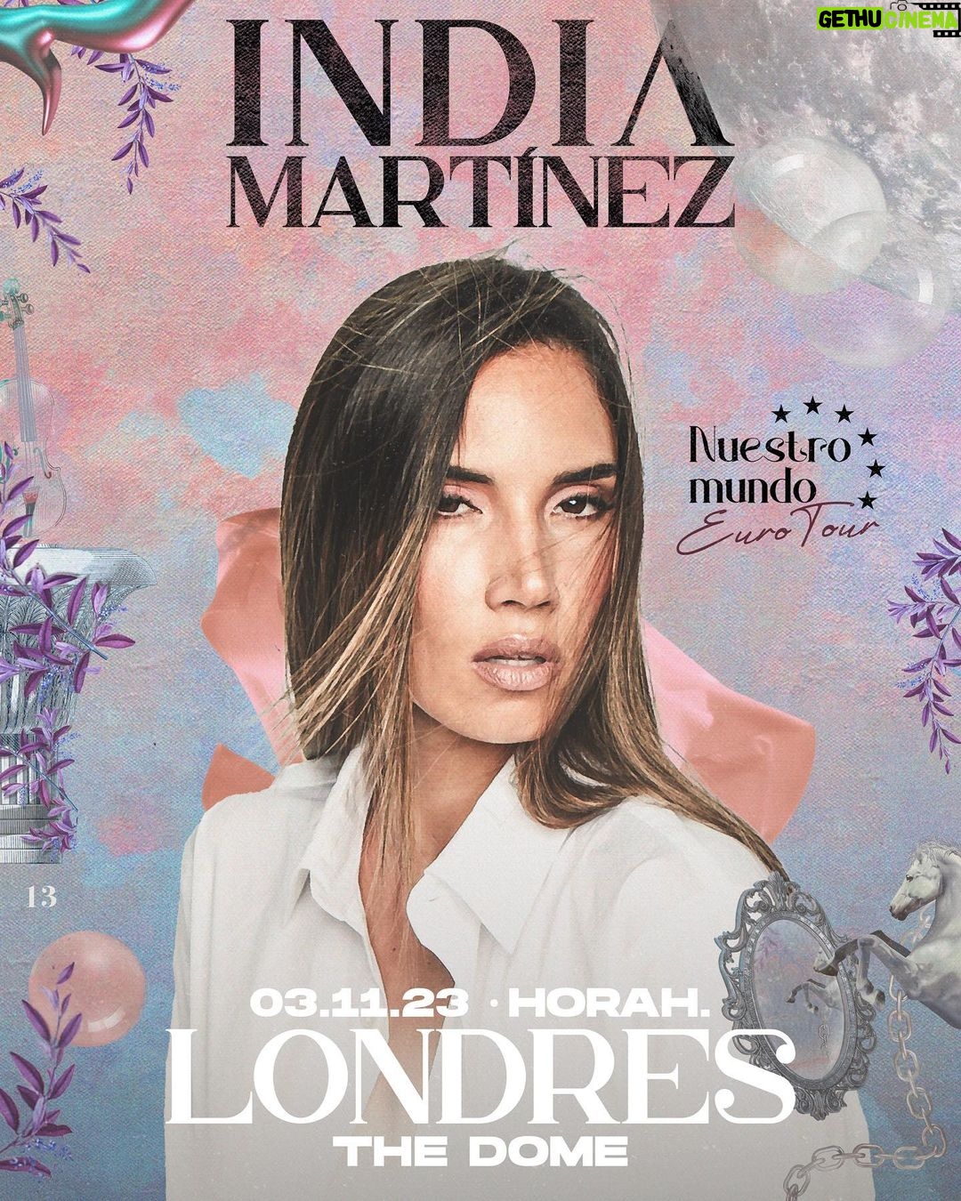 India Martínez Instagram - No imagináis la ilusión que me hace anunciar estas fechas para Europa!! Me siento como volviendo a empezar! 🥰🥰🙈🙌🏽 Desliza para ver las ciudades que visitaremos! Entradas en mi página web. #EurotourNuestroMundo @sonidoclandestinooficial @33producciones