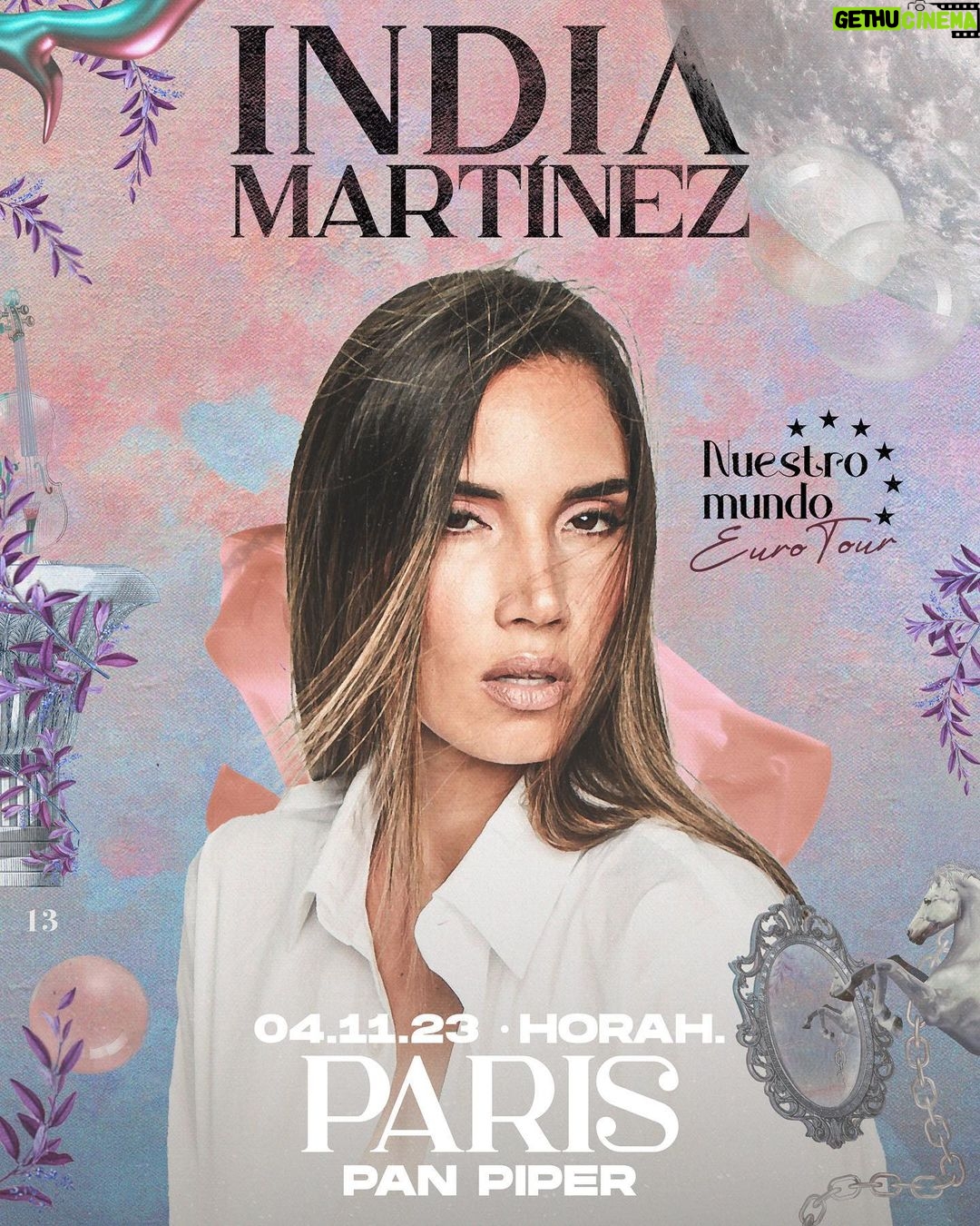 India Martínez Instagram - No imagináis la ilusión que me hace anunciar estas fechas para Europa!! Me siento como volviendo a empezar! 🥰🥰🙈🙌🏽 Desliza para ver las ciudades que visitaremos! Entradas en mi página web. #EurotourNuestroMundo @sonidoclandestinooficial @33producciones