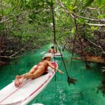 India Martínez Instagram - 🌴 Descansando unos diitas en Cancún y Riviera Maya. Disfrutando de manglares, aguas cristalinas, cenas ricas, de la paz que se respira por aquí, pero lo mejor ha sido compartirlo con nuestros amigos. Mi favorito el último vídeo intentando un reto de esos que hemos visto por redes 😂🙌🏽