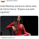 India Martínez Instagram - Y ahora… QUE COMIENCE LA FUNCIÓN !!! 🎭 ayy🙈🙈 deseadme suerte pa esta tarde en mi debut como actriz en el Teatro Infanta Isabel de Madrid!! Aquí estaremos hasta el 19 de Marzo para vosotros con #LorcaporSaura ❤️🙏🏽 Amigo, maestro, genio Don Carlos Saura va por ti! 🙌🏽 Fotos @luislabrado