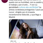 India Martínez Instagram - Y ahora… QUE COMIENCE LA FUNCIÓN !!! 🎭 ayy🙈🙈 deseadme suerte pa esta tarde en mi debut como actriz en el Teatro Infanta Isabel de Madrid!! Aquí estaremos hasta el 19 de Marzo para vosotros con #LorcaporSaura ❤️🙏🏽 Amigo, maestro, genio Don Carlos Saura va por ti! 🙌🏽 Fotos @luislabrado