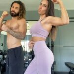 India Martínez Instagram - 💪🏽💪🏽😜 a ver esos bailecitos en pareja!!! @ismael_vazquez_n