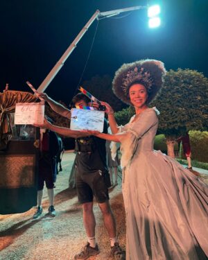 India Ria Amarteifio Instagram - …and now I can sleep! Enjoy! #queencharlotte 
@bridgertonnetflix