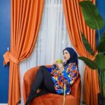 Irish Bella Instagram - Cewe kalo liat gorden cantik pasti langsung dijadiin spot foto 😍 Yayy semenjak nemuin gorden cantik di @kj_homedecor ruangan kantor jadi estetik 🩷