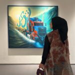 Irish Bella Instagram - Vehicle of the soul, @galerizen1 first ever Islamic Art✨ So proud @nfk_one @nfk_in 💕