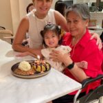 Isabel Oli Instagram - Blessed 79th birthday to my Mama, who never stops showing her affection and asking how we are doing. Her selflessness was evident in the sacrifices she made to support me, my siblings, and now her grandchildren. She did such a great job of giving us the impression that everything will work out in the end. Having the world’s best mother has truly been a blessing from God🥹🤍 May God provide you all the goodness life has to give, together with good health, love, joy, and peace throughout your life. Love you Mom @veronicajso7 @grandnanalily 🎂 PS: Can’t wait to see your IG reels soon🤣 Chijmes Singapore