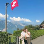 Isabel Oli Instagram - My ❤️ is full. 📍#Iseltwald #TravelWithThePratties #CLOY #CrashLandingOnYou Iseltwald, Switzerland