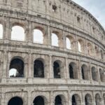 Isabel Oli Instagram - Today's positive vibe is sponsored by ROME 🏟️🤣 #Colosseum #Rome #TravelWithThePratties