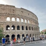 Isabel Oli Instagram - Today's positive vibe is sponsored by ROME 🏟️🤣 #Colosseum #Rome #TravelWithThePratties