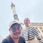 Isabel Oli Instagram - Rome is always a good idea😘 📍La Scalinata di Trinita dei Monti / Spanish Steps #Rome #TravelWithThePratties #SpanishSteps