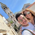 Isabel Oli Instagram - Simply enjoying the stunning scenery while strolling down the promenade. 📍Perast #TravelWithThePratties #Montenegro #Perast