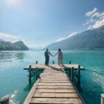 Isabel Oli Instagram - “At the end of that long dream, I finally made a choice. That even if I go back in the past, even if I do for a hundred more times, I will still choose to meet you." Se-ri 🤍 📷 @charissetinionp @niceprintphoto #TravelWithThePratties #CrashLandingOnYou #CLOY Iseltwald, Switzerland