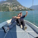 Isabel Oli Instagram - One fine day 🇨🇭 #TravelWithThePratties #Lugano Lugano Lake, Switzerland