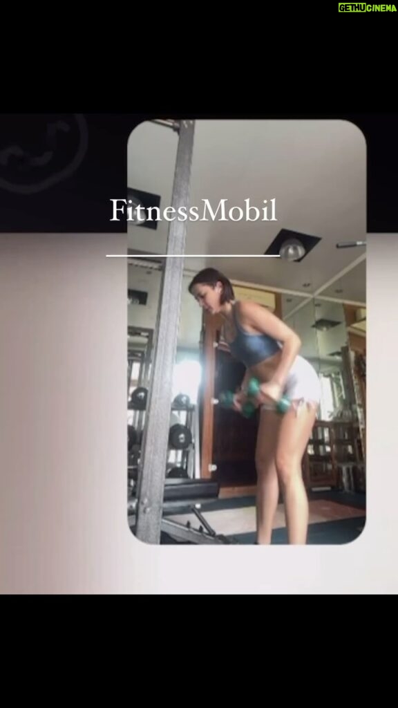 Isabel Oli Instagram - Every workout is a progress 💪🏼 @fitnessmobil Manila, Philippines