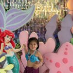 Isabel Oli Instagram - We threw a simple mermaid-themed birthday party for my daughter in our garage with her cousins. It was wonderful to see her smiling throughout the celebration. 🎉 Cake🎂 , backdrop, slide🛝 & ball pit: @parteepoppersph