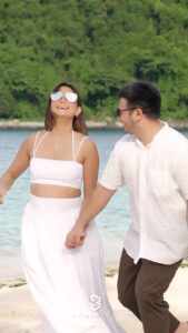 Isabel Oli Instagram - The times you spend with your family are priceless. Time to simply be present 🤍 #TravelWithThePratties #Travel #Boracay #SavoyHotel #FamilyTime #Family #BeachFamily 📍 @savoyboracay 🎥 @lubimtafilms 👗 @zoo.label