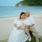 Isabel Oli Instagram - It was really unforgettable to see my in-laws' surprise vow renewal and 40th wedding anniversary🤩 Sharing a handful of images from a day that will always hold special meaning for us🤍 Venue: @savoyboracay Photo: @niceprintphoto Local Boracay Team Coordination: @ronaldsoncioevents Florist: @das_creations_byswirly Hair and makeup: @metroglam_studio_boracay Savoy Hotel Manila
