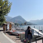 Isabel Oli Instagram - Oh Lugano, you have stolen my heart🤩 #Lugano #TravelWithThePratties Lugano Lake, Switzerland