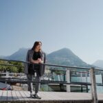 Isabel Oli Instagram - Oh Lugano, you have stolen my heart🤩 #Lugano #TravelWithThePratties Lugano Lake, Switzerland