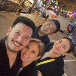 Isabel Oli Instagram - Such a lovely evening 🌙 ✨ #TravelWithThePratties