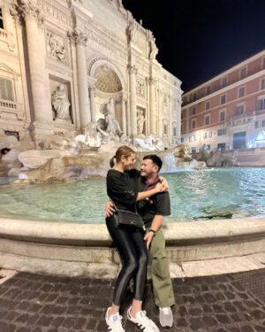 Isabel Oli Instagram - Made a wish… and it came true✨

#TravelWithThePratties #WhenInRome #Rome