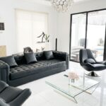 Isabel Oli Instagram - A comfy sofa set that will captivate everyone 🖤 @angelofurnitureph Manila, Philippines
