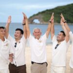 Isabel Oli Instagram – Groom team 🤵🏼‍♂️

Venue: @savoyboracay 
Photo: @niceprintphoto Local Boracay Team
Coordination: @ronaldsoncioevents
Florist: @das_creations_byswirly 
Hair and makeup: @metroglam_studio_boracay Savoy Hotel Boracay