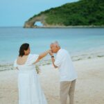 Isabel Oli Instagram - It was really unforgettable to see my in-laws' surprise vow renewal and 40th wedding anniversary🤩 Sharing a handful of images from a day that will always hold special meaning for us🤍 Venue: @savoyboracay Photo: @niceprintphoto Local Boracay Team Coordination: @ronaldsoncioevents Florist: @das_creations_byswirly Hair and makeup: @metroglam_studio_boracay Savoy Hotel Manila