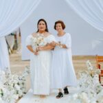 Isabel Oli Instagram – It was really unforgettable to see my in-laws’ surprise vow renewal and 40th wedding anniversary🤩 Sharing a handful of images from a day that will always hold special meaning for us🤍

Venue: @savoyboracay 
Photo: @niceprintphoto Local Boracay Team
Coordination: @ronaldsoncioevents
Florist: @das_creations_byswirly
Hair and makeup: @metroglam_studio_boracay Savoy Hotel Manila