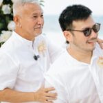 Isabel Oli Instagram – It was really unforgettable to see my in-laws’ surprise vow renewal and 40th wedding anniversary🤩 Sharing a handful of images from a day that will always hold special meaning for us🤍

Venue: @savoyboracay 
Photo: @niceprintphoto Local Boracay Team
Coordination: @ronaldsoncioevents
Florist: @das_creations_byswirly
Hair and makeup: @metroglam_studio_boracay Savoy Hotel Manila