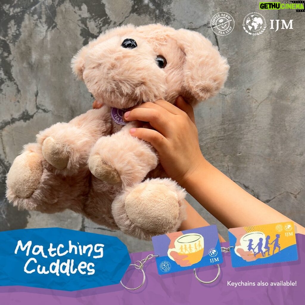 Isabel Oli Instagram - A gift of hope 🎁 Join us as we and @ijmph help stop online child exploitation in the Philippines. A child under the care of the International Justice Mission Philippines will receive a matching toy with every purchase of this plush toy. Our limited edition keychains also contain information on stopping online child exploitation and trafficking. #cbtIPH #IJMPhilippines #IJM Manila, Philippines