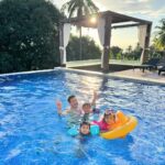 Isabel Oli Instagram - Swim the day away🥰 #PrattyTV #WeAreThePratties @nayomiresort #NayomiSanctuaryResort #Batangas #NayomiResort Nayomi Sanctuary Resort