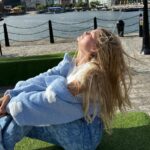 Isabella Tena Instagram - why is she smiling tho? Liverpool City Sighteeing Tour Bus