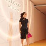 Isidora Vives Instagram - Bulgari Studio in Seoul, South Korea🖤 @bulgari gracias familia! Fue una experiencia inolvidable. #BulgariStudio #publicidad Seoul, Korea