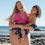 Iskra Lawrence Instagram - Happy Mother’s Day to all my UK mamas (when do you celebrated Mother’s Day and which country are you from?💕 I’ll cherish this unretouched @cupshe campaign and the fact I got to have pieces for my son and hubby that I can’t wait to all wear and match on our next soon vacay😍 there’s up to 40% right now off @cupshe and each piece in my collection is already affordable (under $45) and if you use use my code ISKRAGIFT you get an extra 20% off site wide (even on top of sale) plus yo get my limited edition silk scarf -link to shop in my bio 👌   . .  #swimwear #midsizemodel #midsizeswim #cupshe #resortwear #beachoutfit #beach #summer #springfashion #momstyle #springbreak #springstyle #midsizestyle #midsizefashion Los Angeles, California