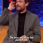 Jack Whitehall Instagram - Got more than I bargained for on Jonathan Ross. Only went on to talk about my special ended up taking a right hook from @cushjumbohere