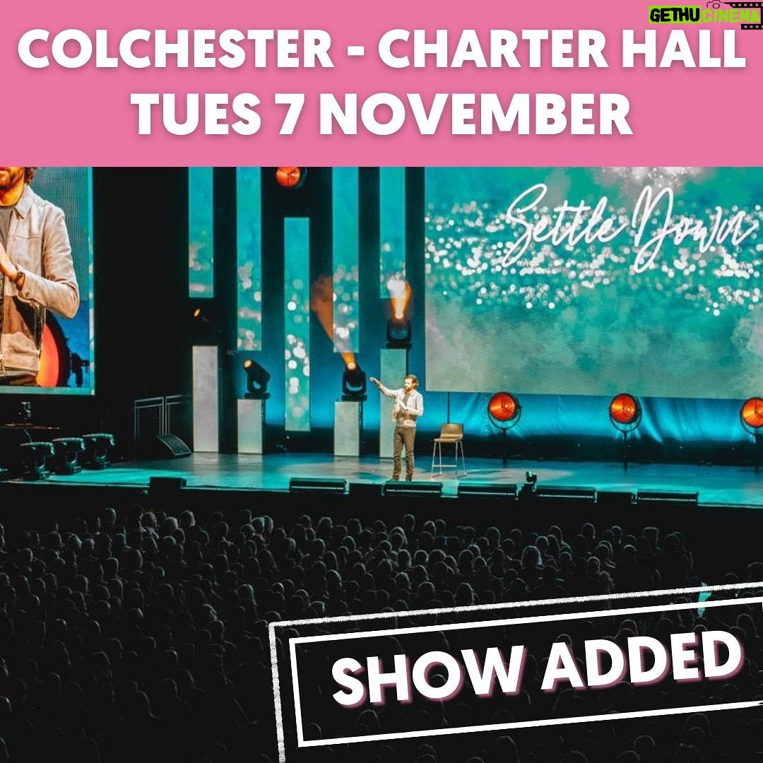 Jack Whitehall Instagram - Thanks for the amazing support so far! I’ve added extra shows in Reading, Colchester, Torquay, High Wycombe and Brentwood. And released more tickets to a few of the shows that were nearly sold out. Details on my website. You know what to do.