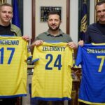 Jack Whitehall Instagram - Very pleased to announce I will be hosting the Game 4 Ukraine. 5pm this Saturday on @skytv Sky Max and broadcast around the world. @game4ukraine Great to be able to get involved and help @zinchenko and @andriyshevchenko put on this incredible event. (Travesty that I will be confined to a television studio, but it’s all for a good cause) London, United Kingdom